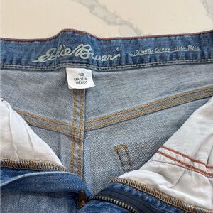 Eddie Bauer High Rise Blue Jeans Classic Denim shorts